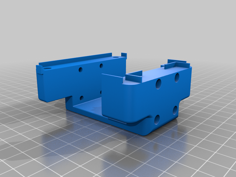 Hotend Holder for Linear Rails X Axis for Ender 6 With guides