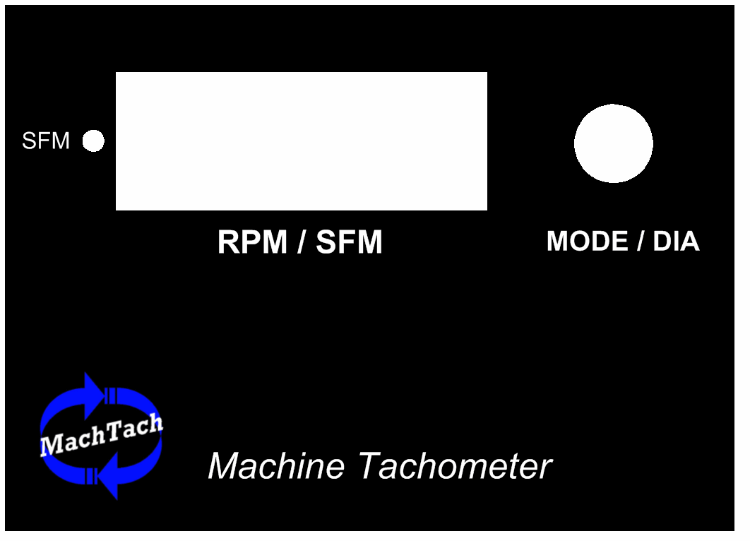 Miniatura 24 do modelo 3D MachTach Machine Tachometer