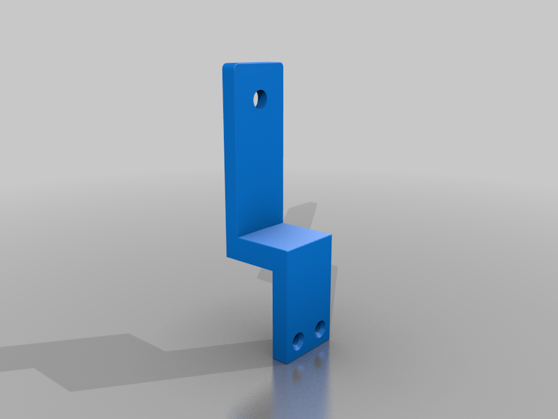 xbox one kinect mount for behind projector screen or shelf.