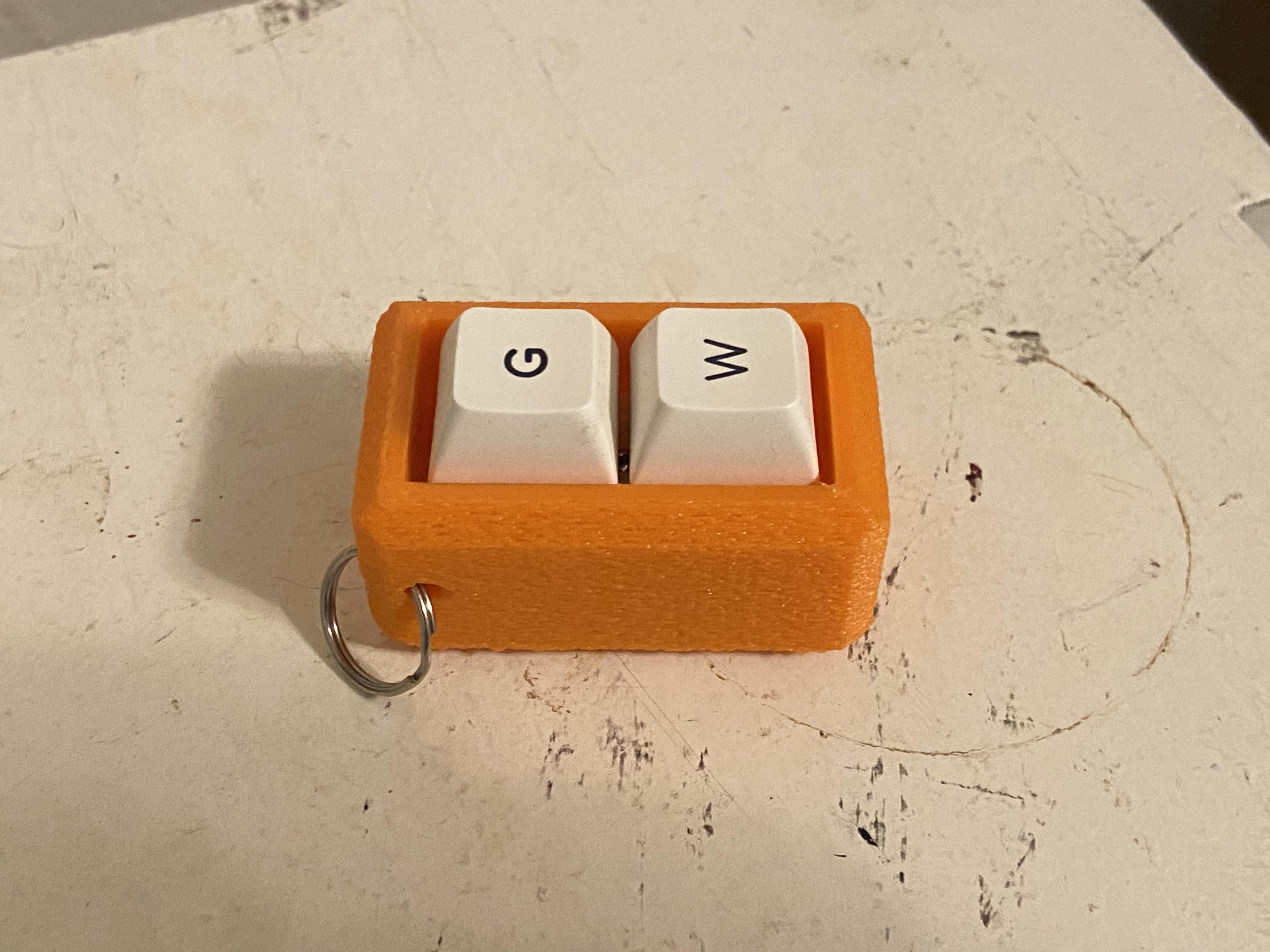 Keyboard Fidget Keychain - MX better version