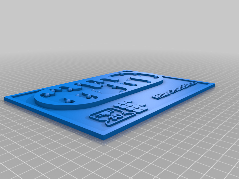 Placa ELO: Mitochondrion by MuseuMaker 3D
