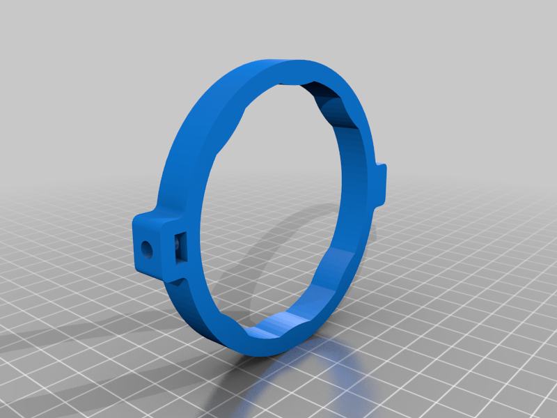 Thrustmaster quick release helper ring with securing screw