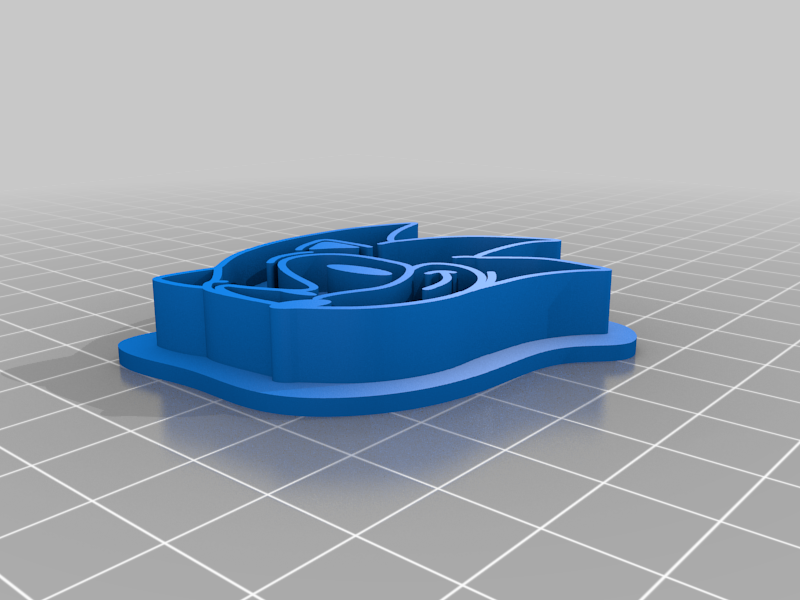 Sonic cookie cutter and stamp