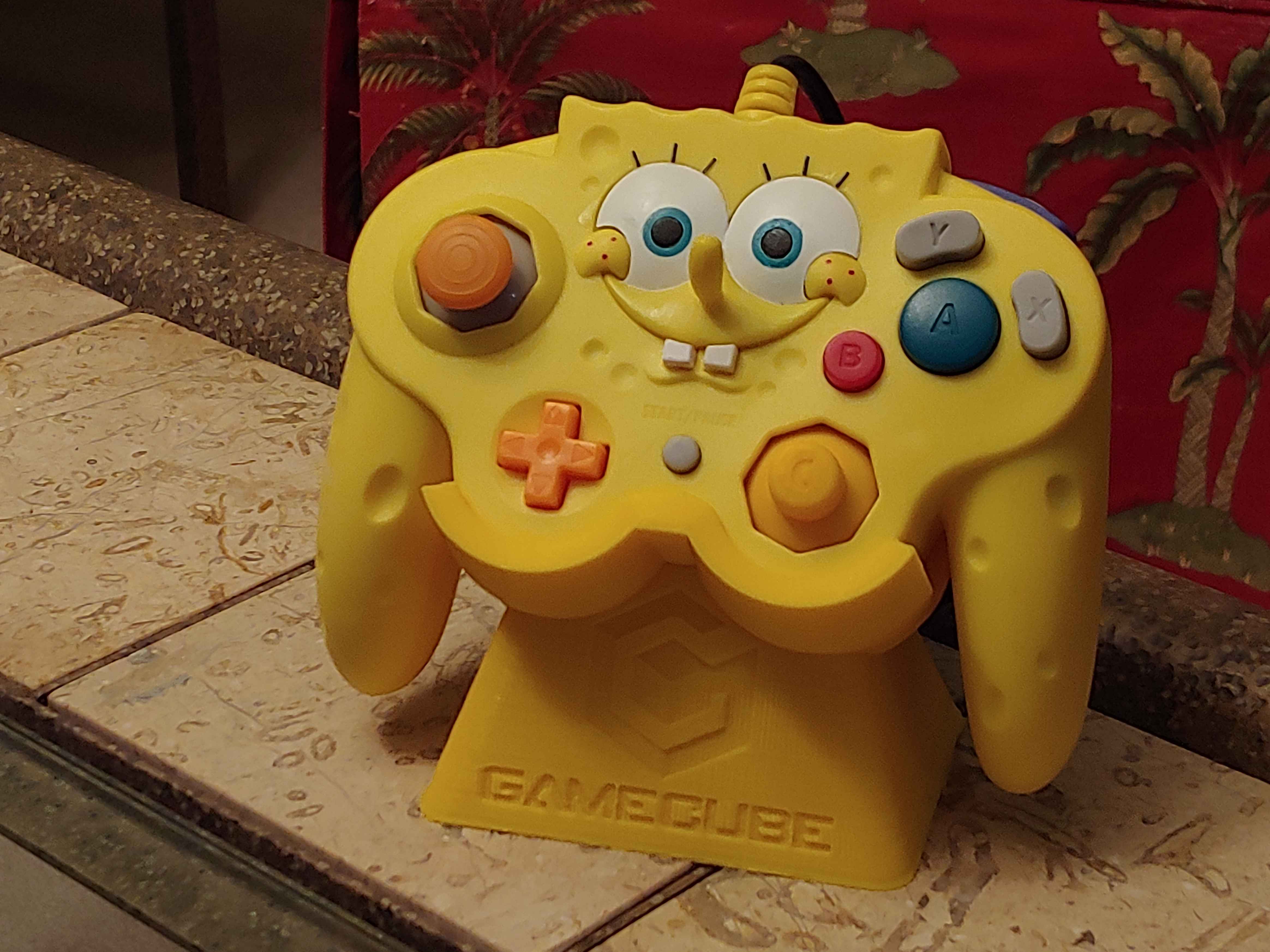 Spongebob Gamecube Controller Stand