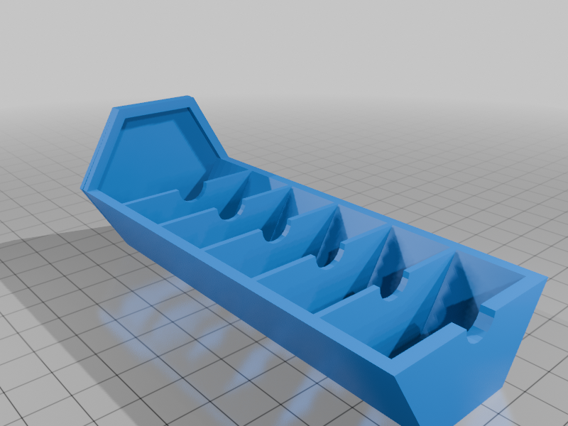 Tray with dividers