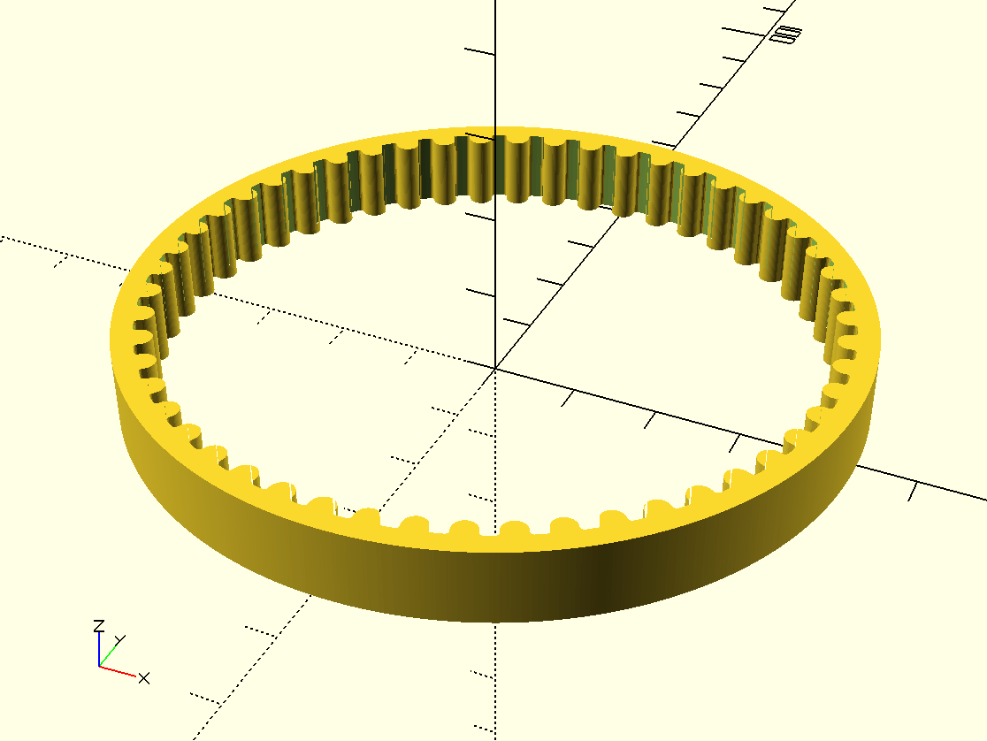 Parametric Pulley Belt