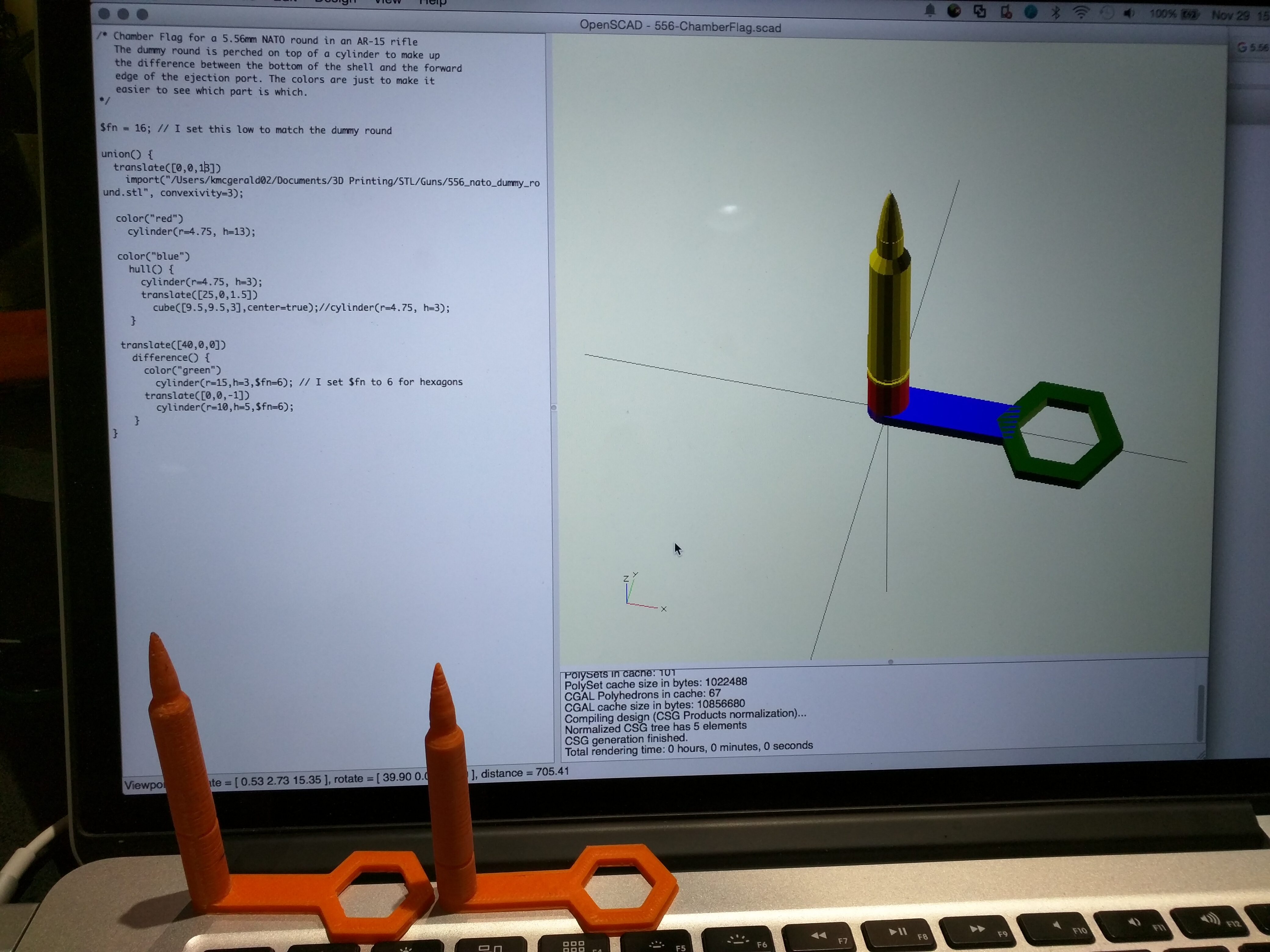 Parametric Chamber Flag