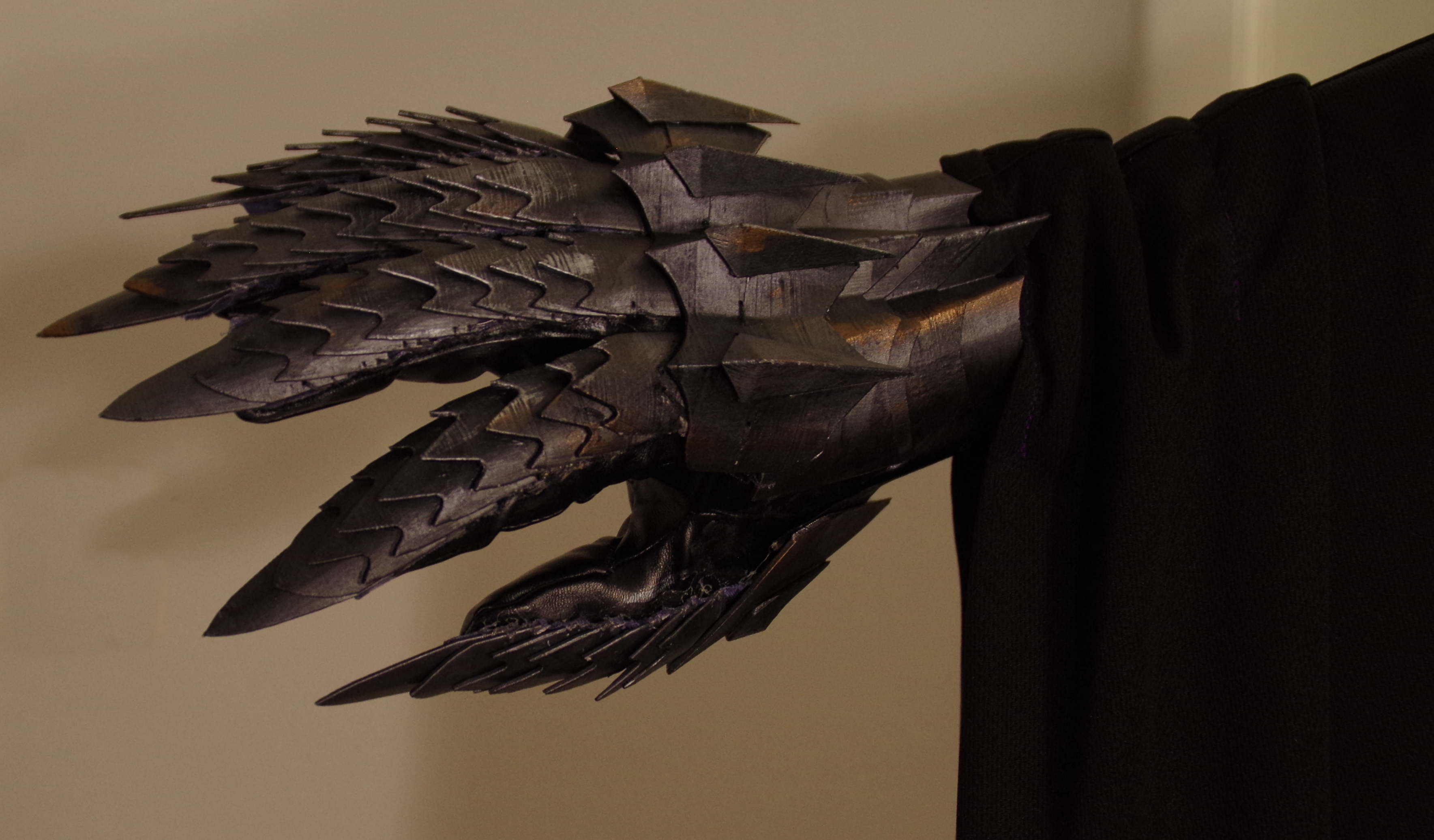 Nazgul costume - gauntlet components