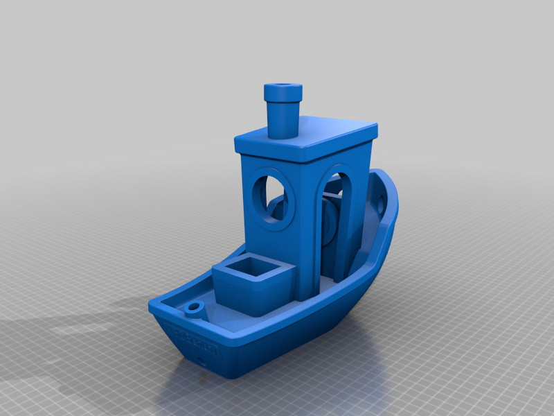 Super Benchy 3D Benchy scaled almost 500%