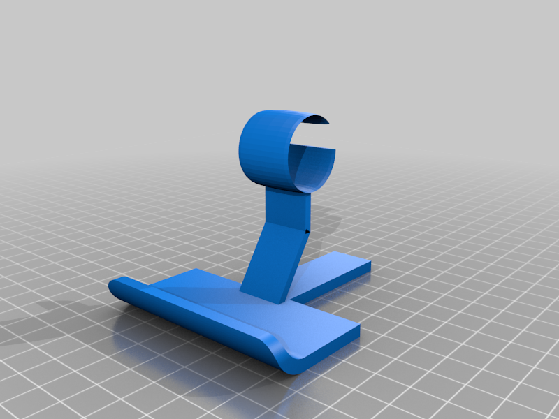 Phone stand for rail