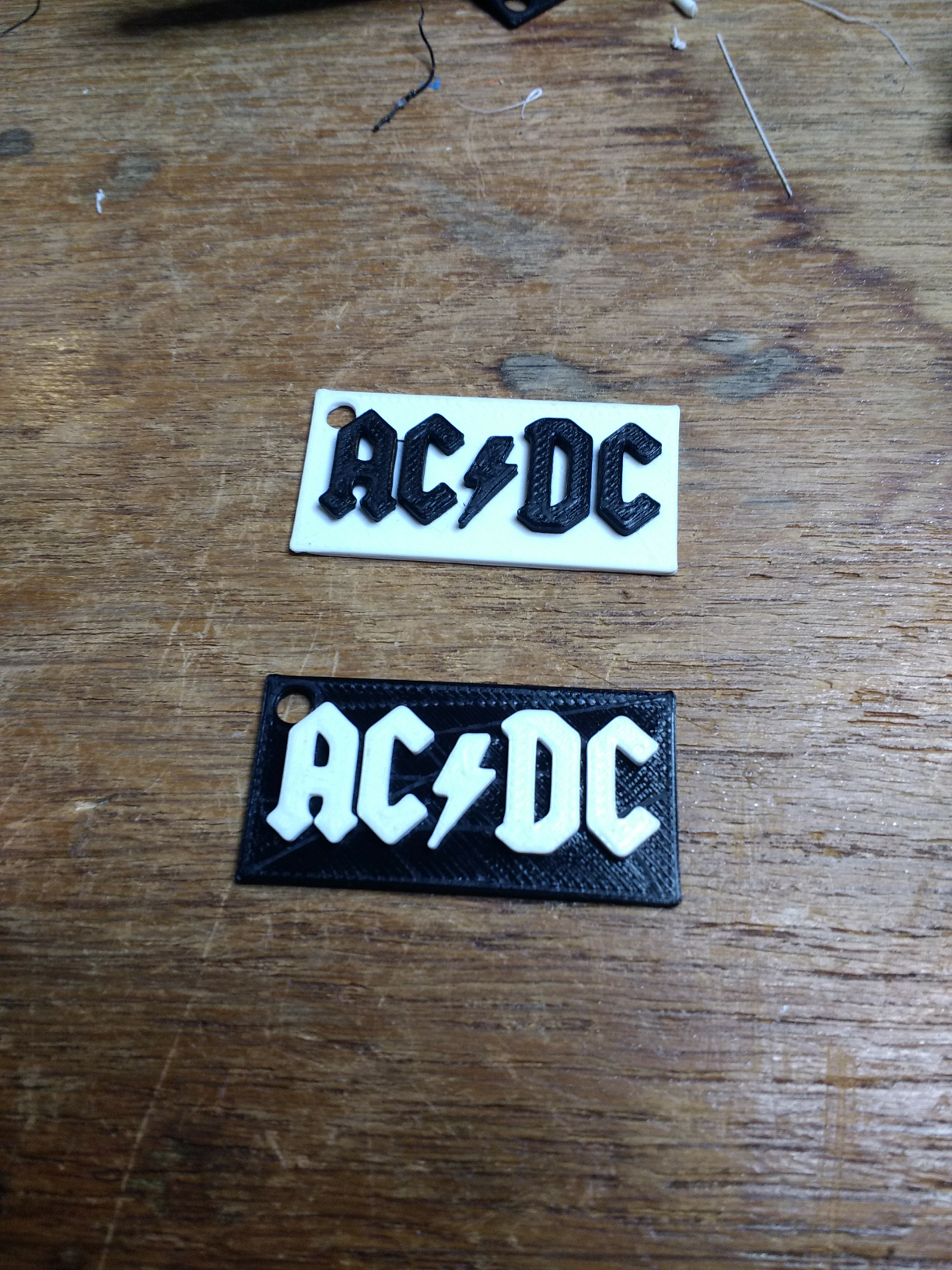 AC/DC Logo Keyring