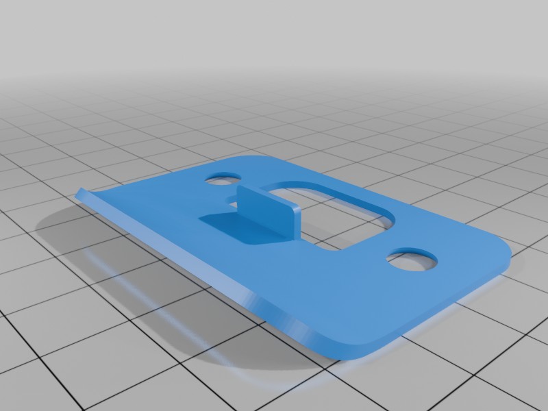 Standard Door Strike Plate