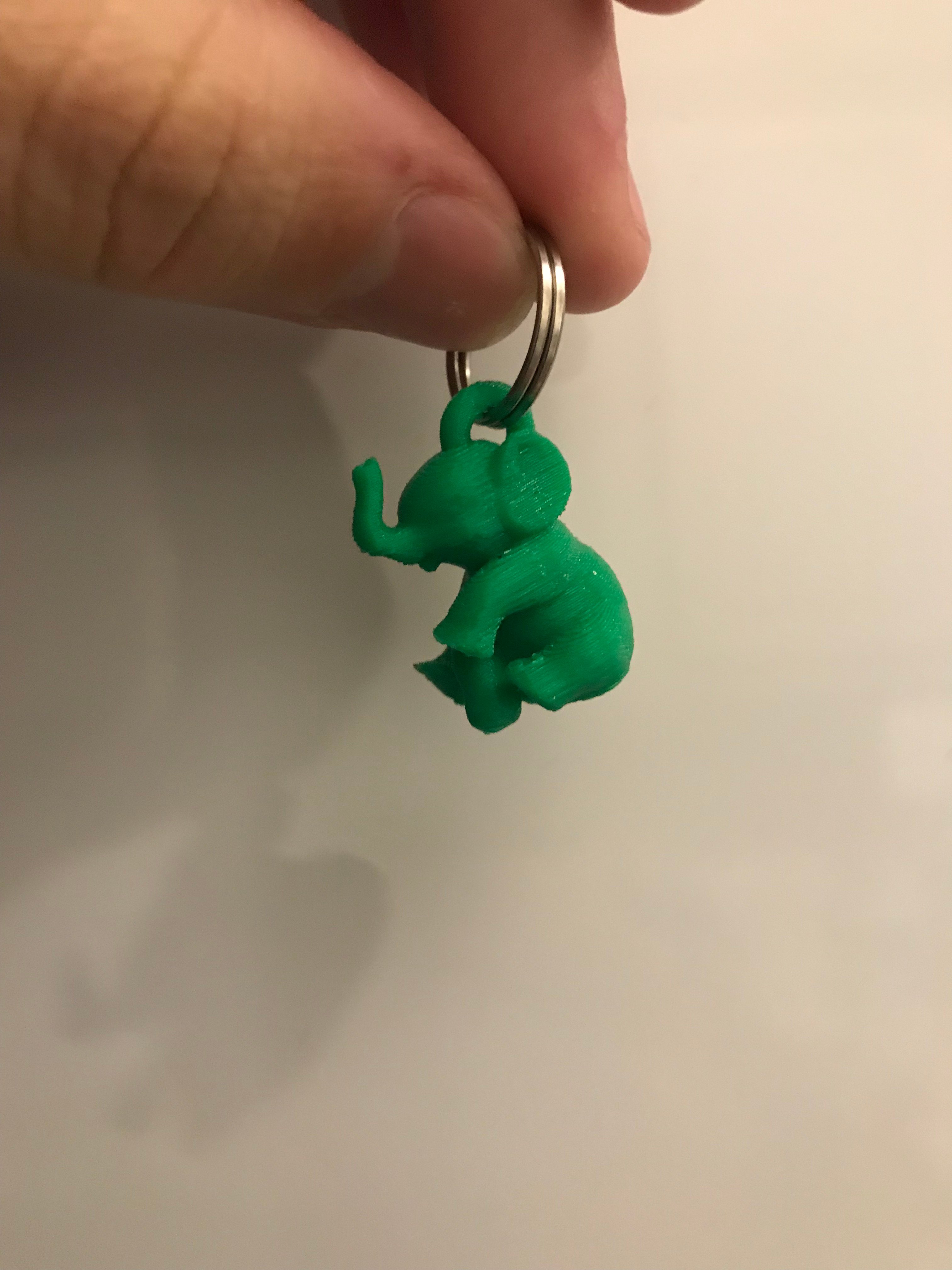 Elephant Keychain