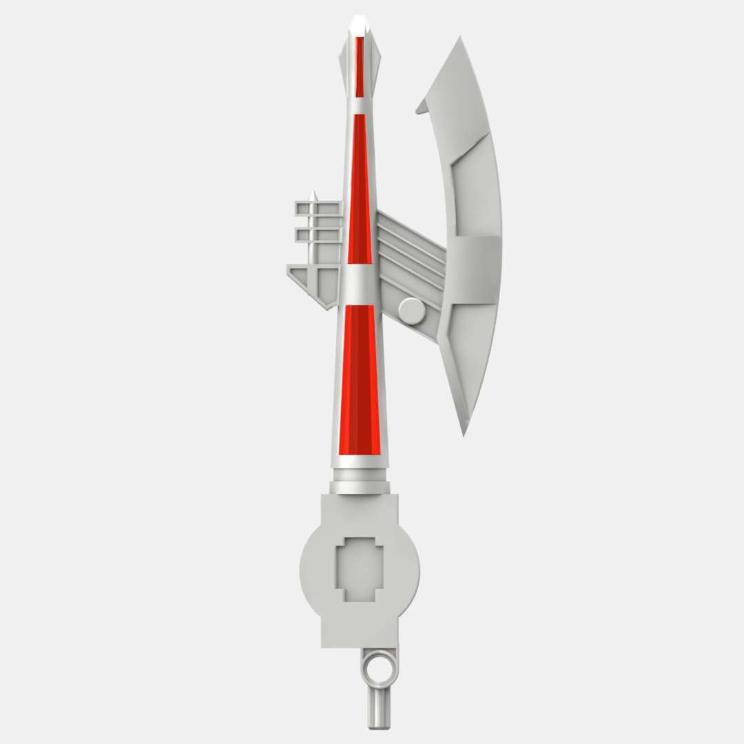 Bionicle Toa Hewkii Inika Laser Axe Prototype
