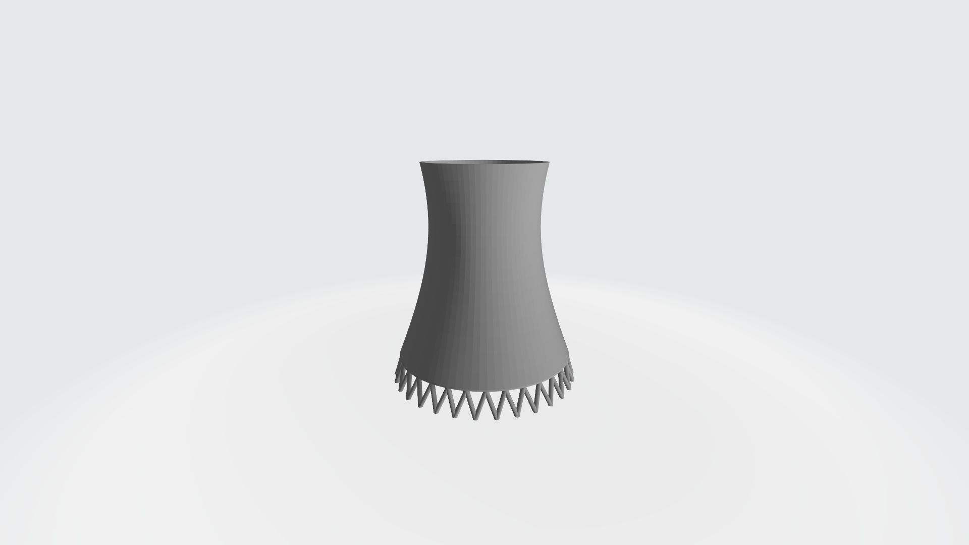 Hyperbolic Cooling Tower (Power Plant)