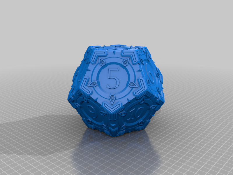 Steampunk dice