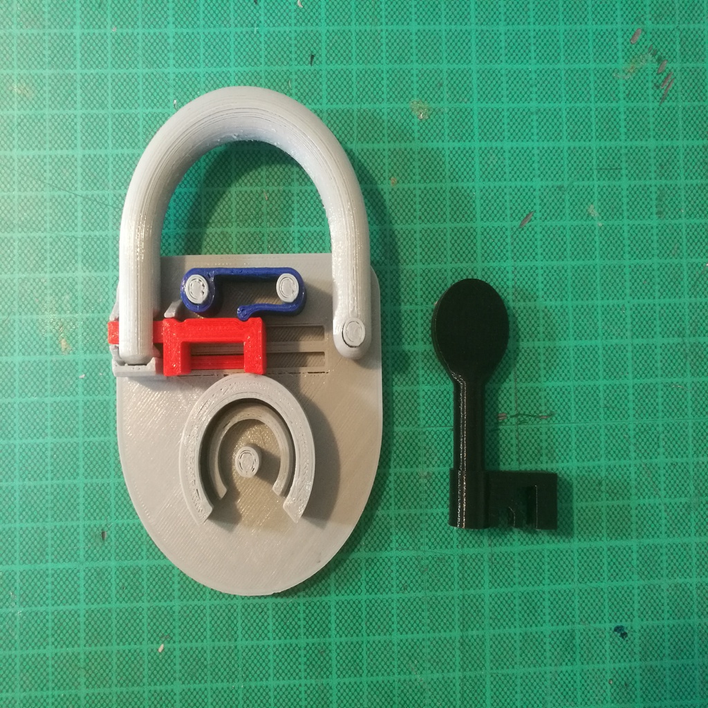 Open mechanism lock