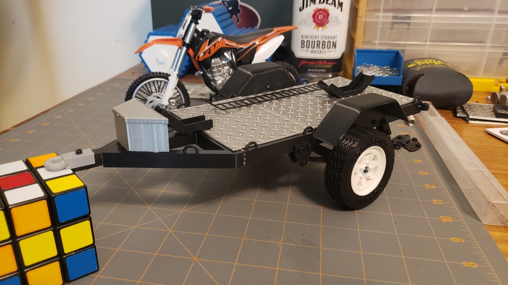 1:10 Scale Motorcycle Trailer