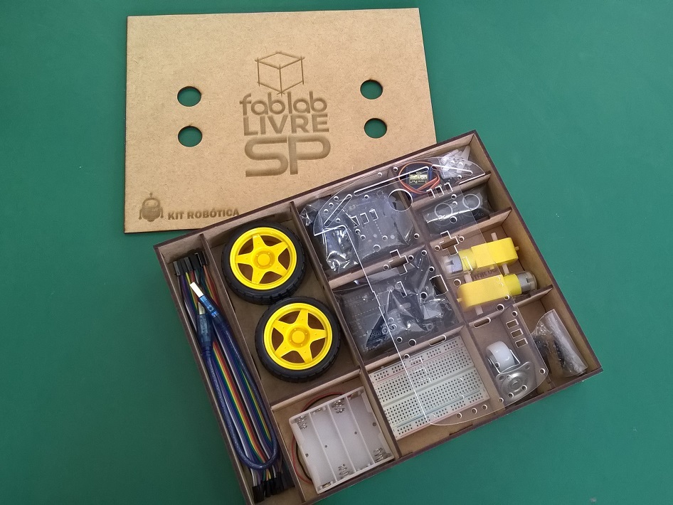 Robotic Arduino Kit Box - Laser cut 