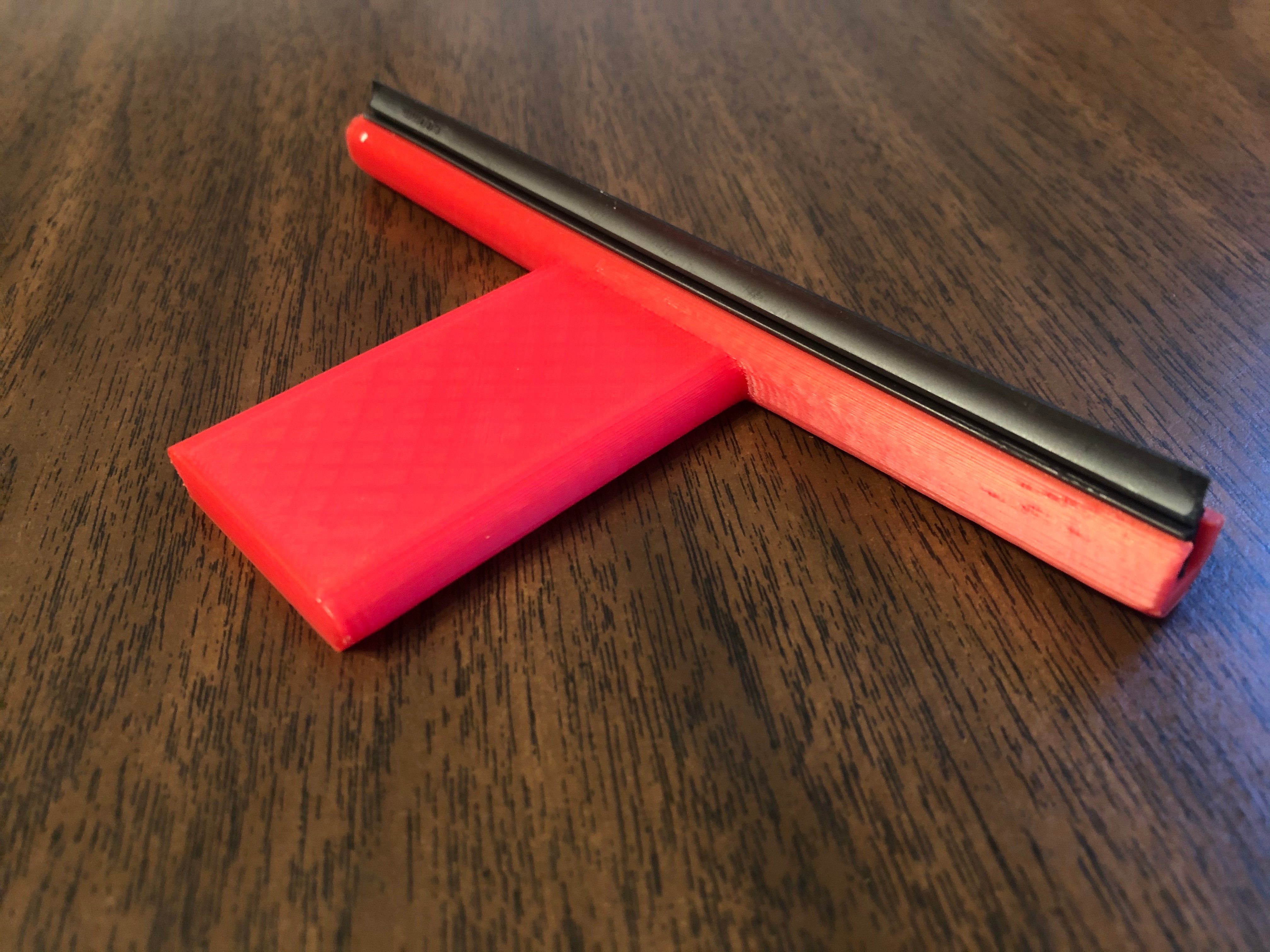 Wiper blade squeegee