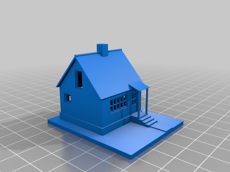 n scale small house 1