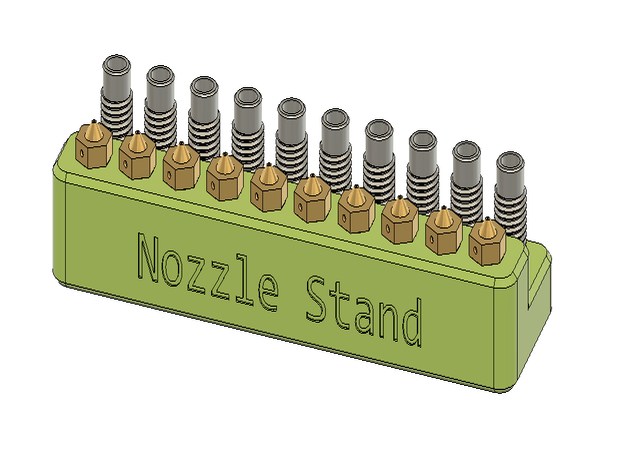 Nozzle and Heatbreak Stand