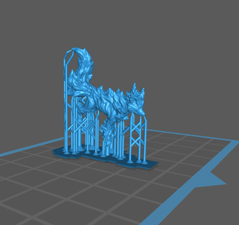 Fire Fox Without Base Supported