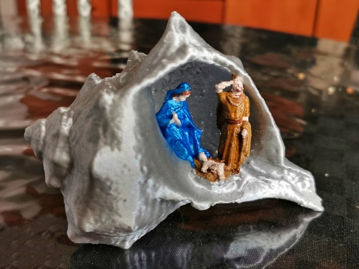 Nativity in a shell