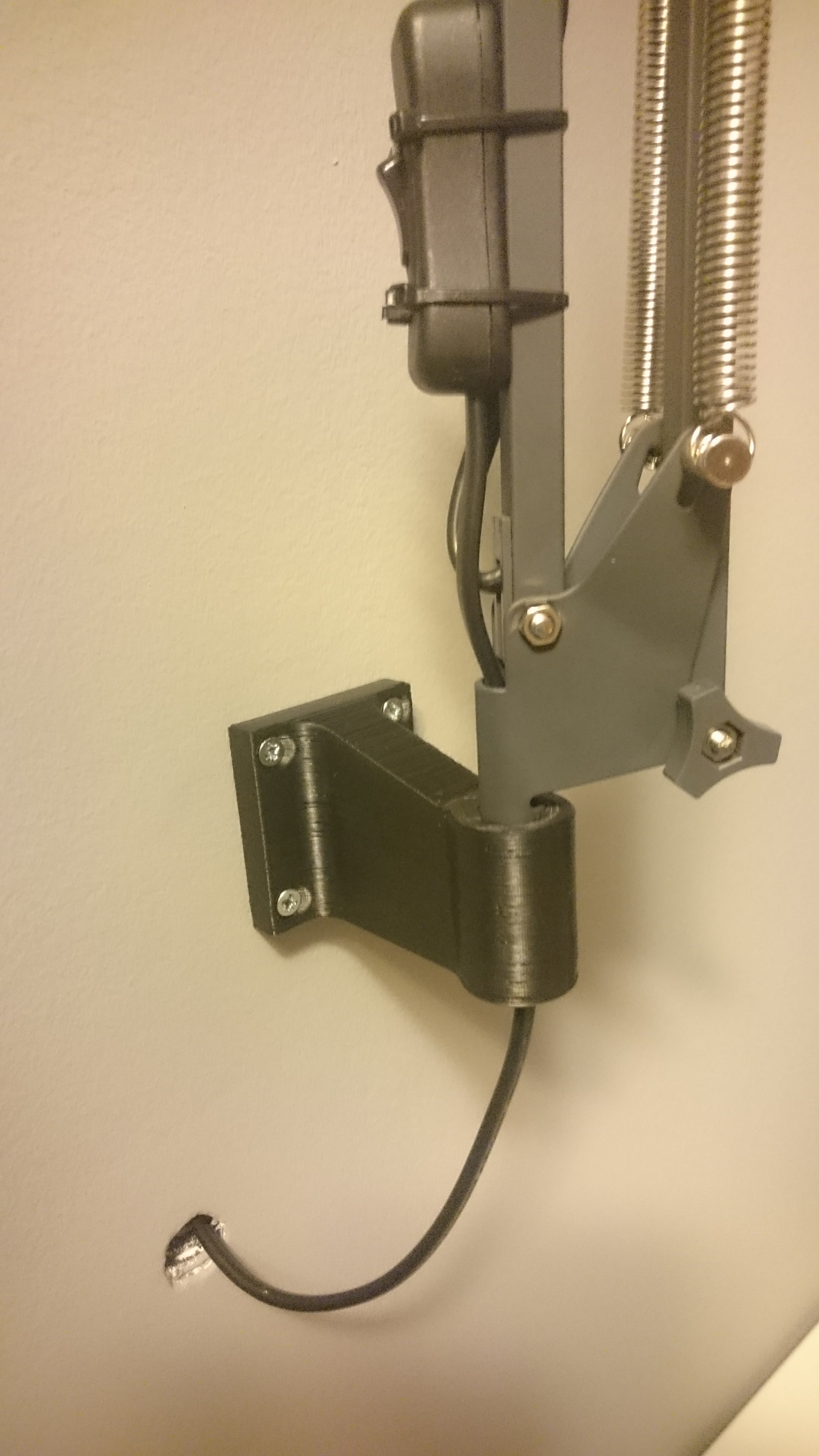 IKEA LAMP TERTIAL LONG HOLDER FOR WALL