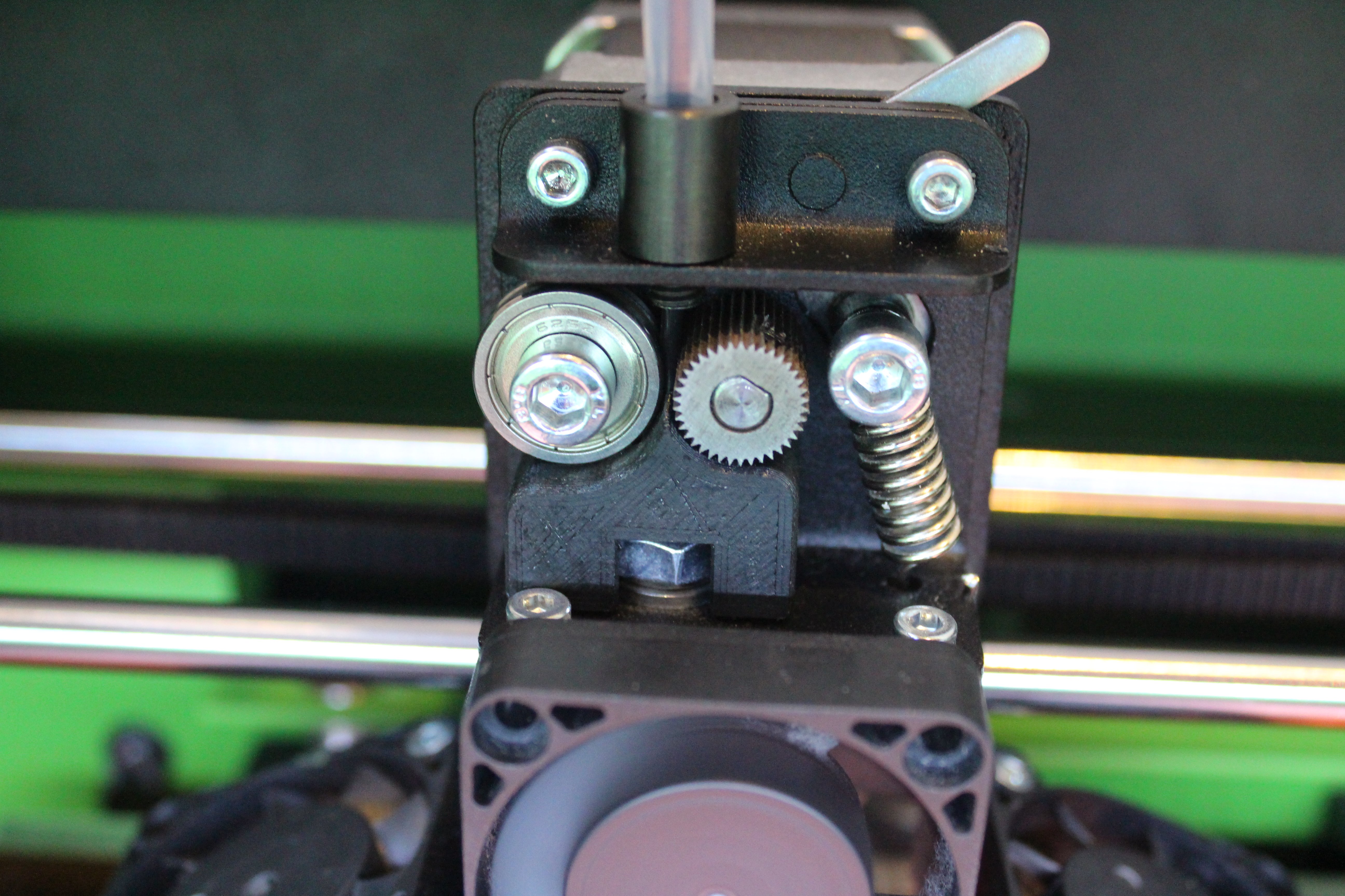 Flexible filament guide for CraftUnique Craftbot Plus