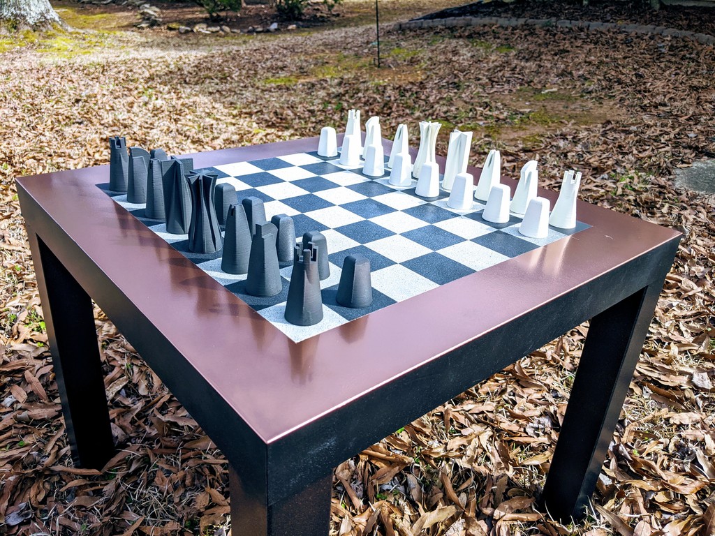 Modern Contemporary Chess Set