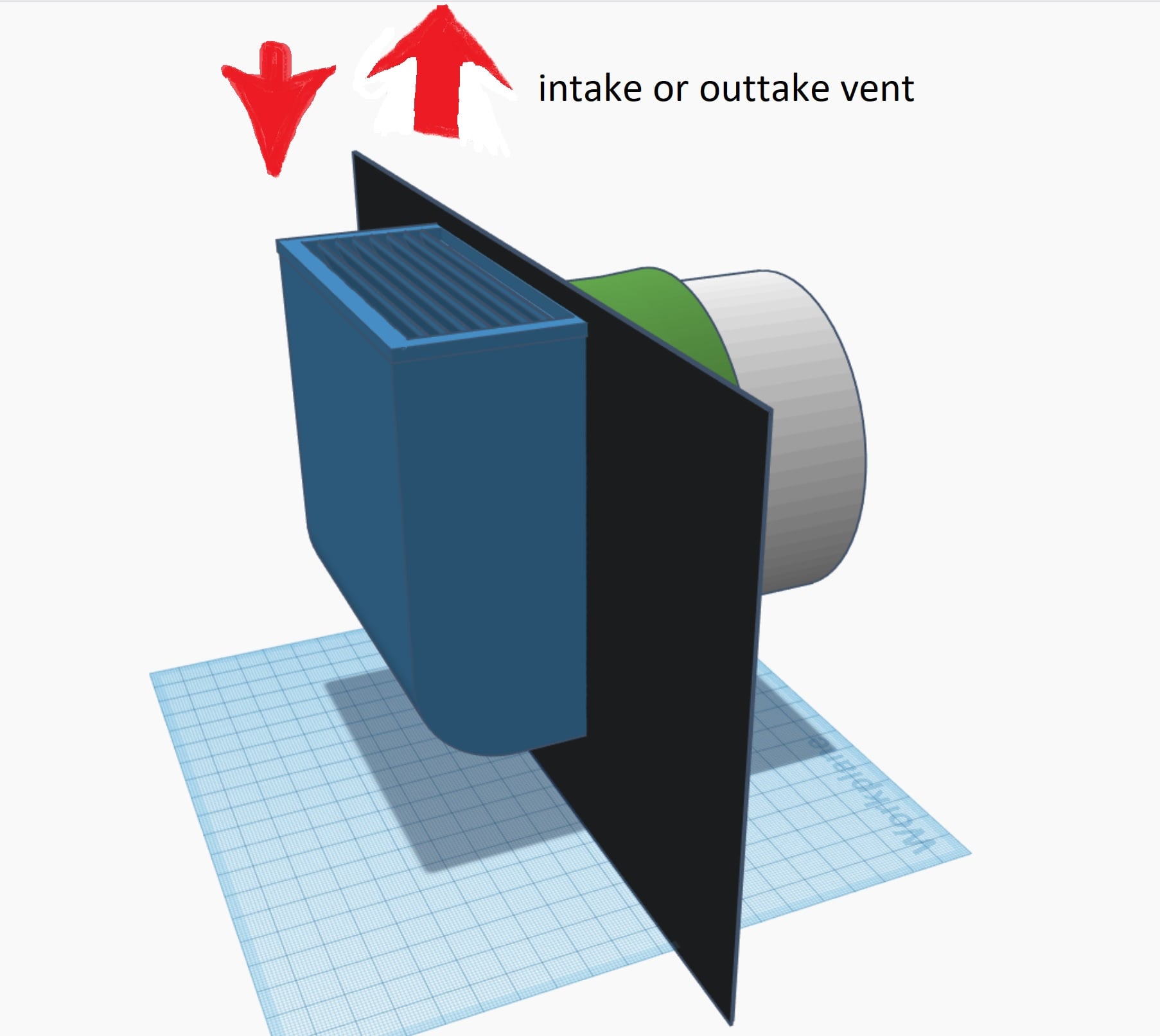Tent no light leaking 100mm, 129mm fan vents
