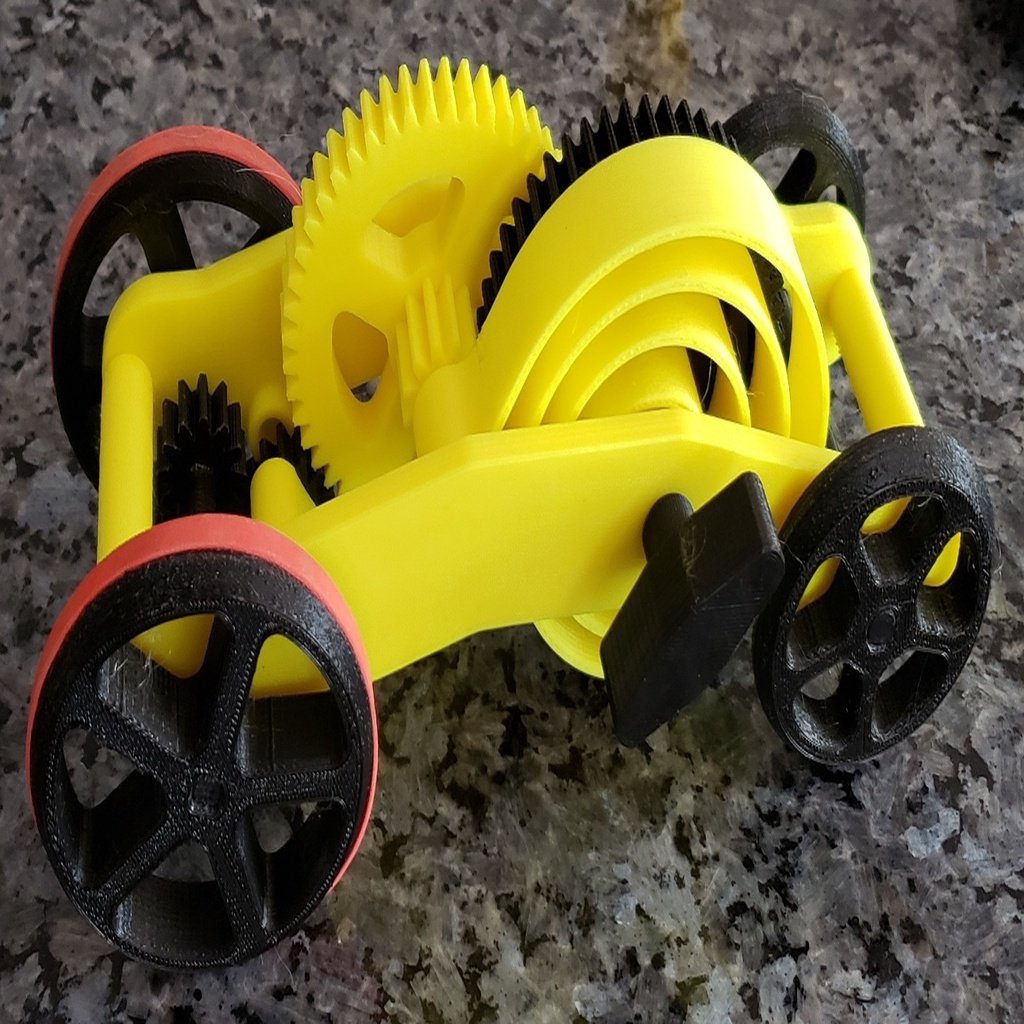 Wind up toy car