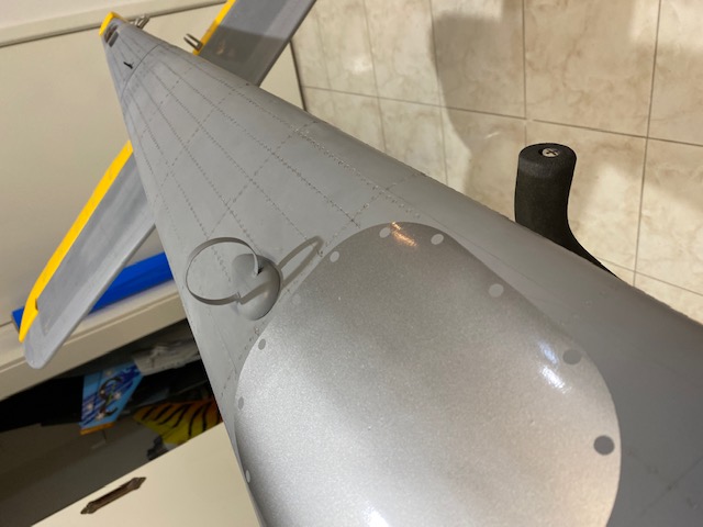 1/4 scale Fw-190 DF loop antenna