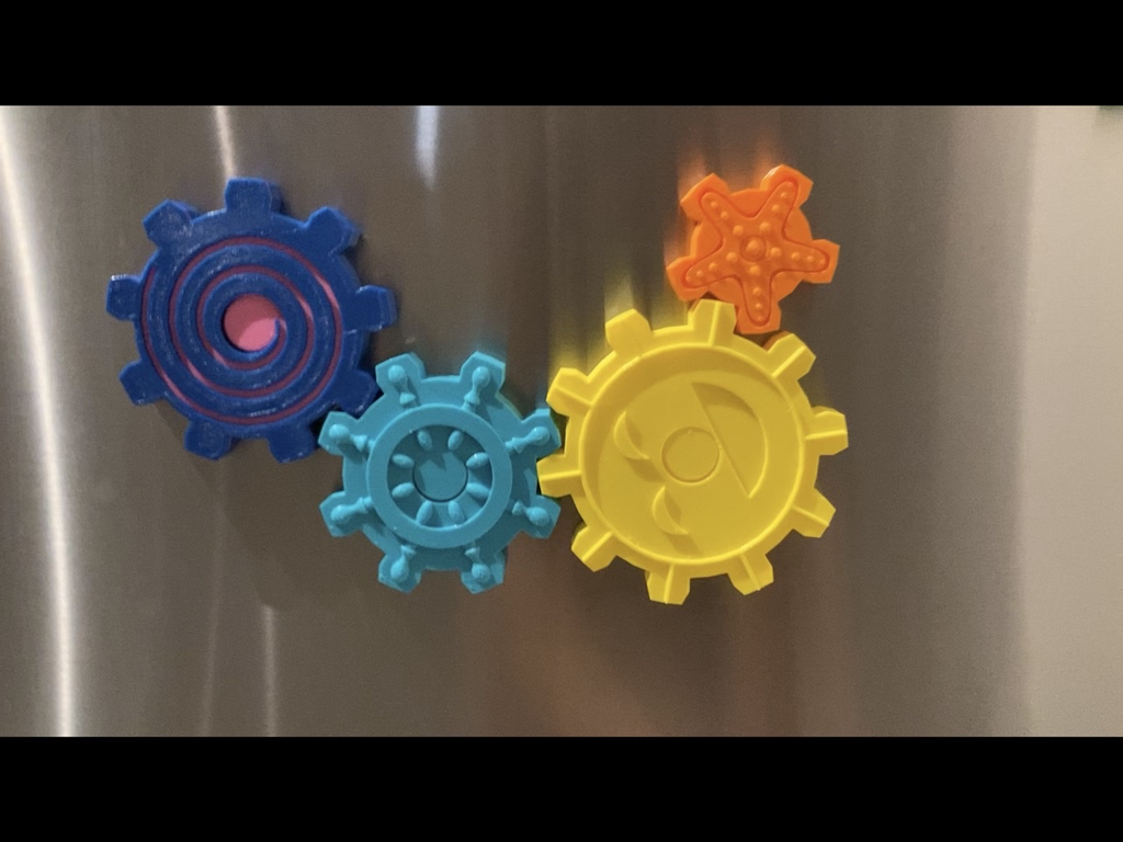 Magnet gears toy