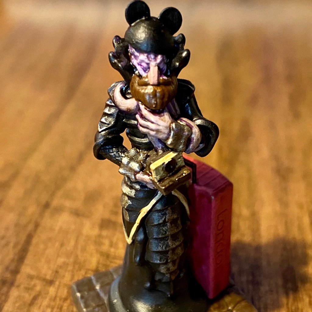 D&D Mind Flayer Illithid Disguise Self Miniature