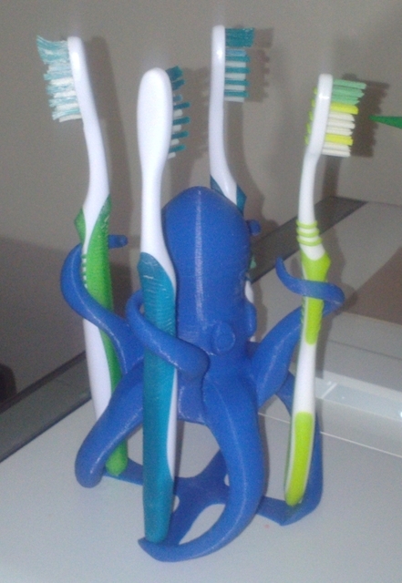 Octopus Toothbrush holder