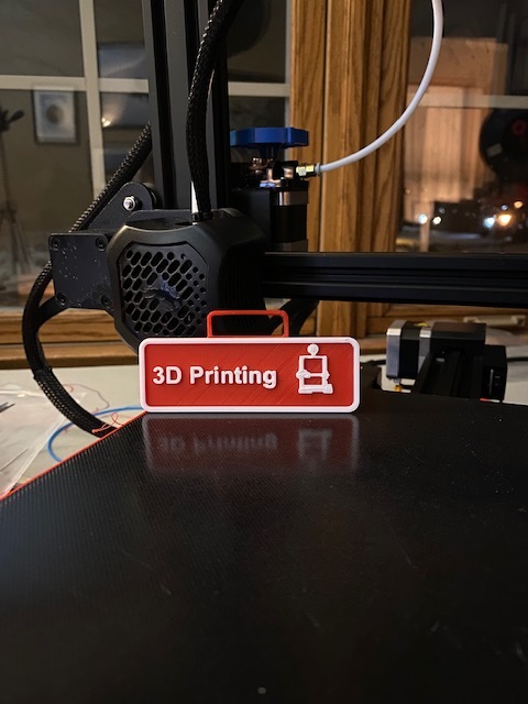 3D Printing sign "The Office" Style