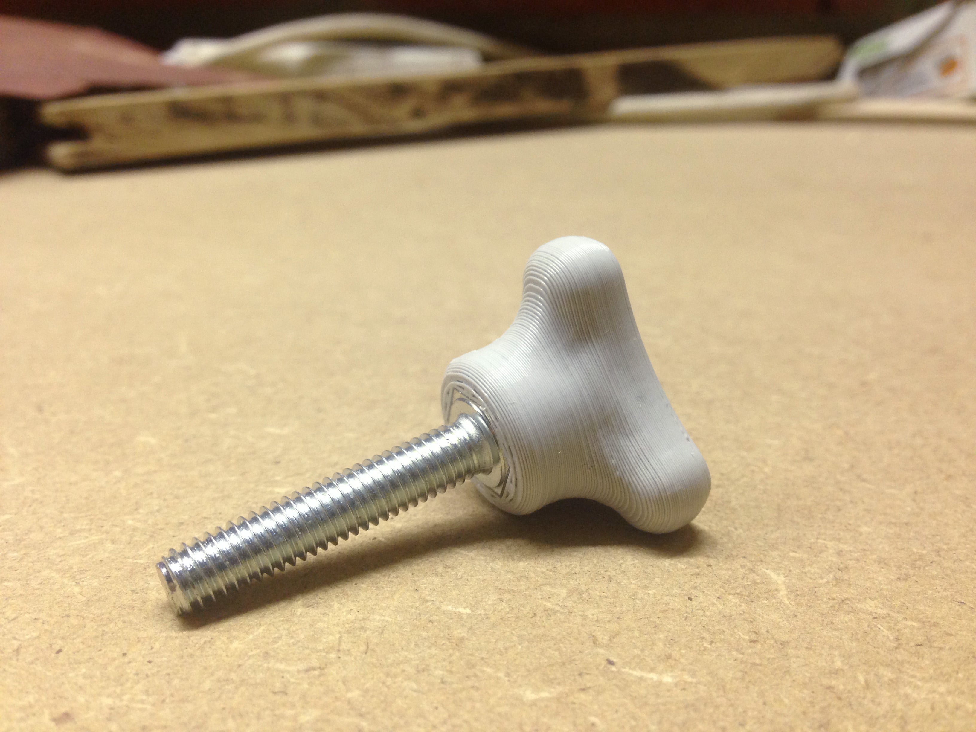 M6 bolt knob