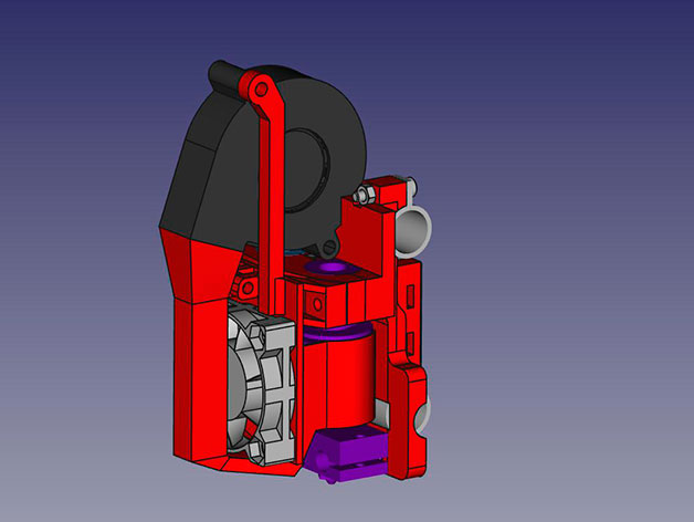 HyperCube - E3D mount - prototype