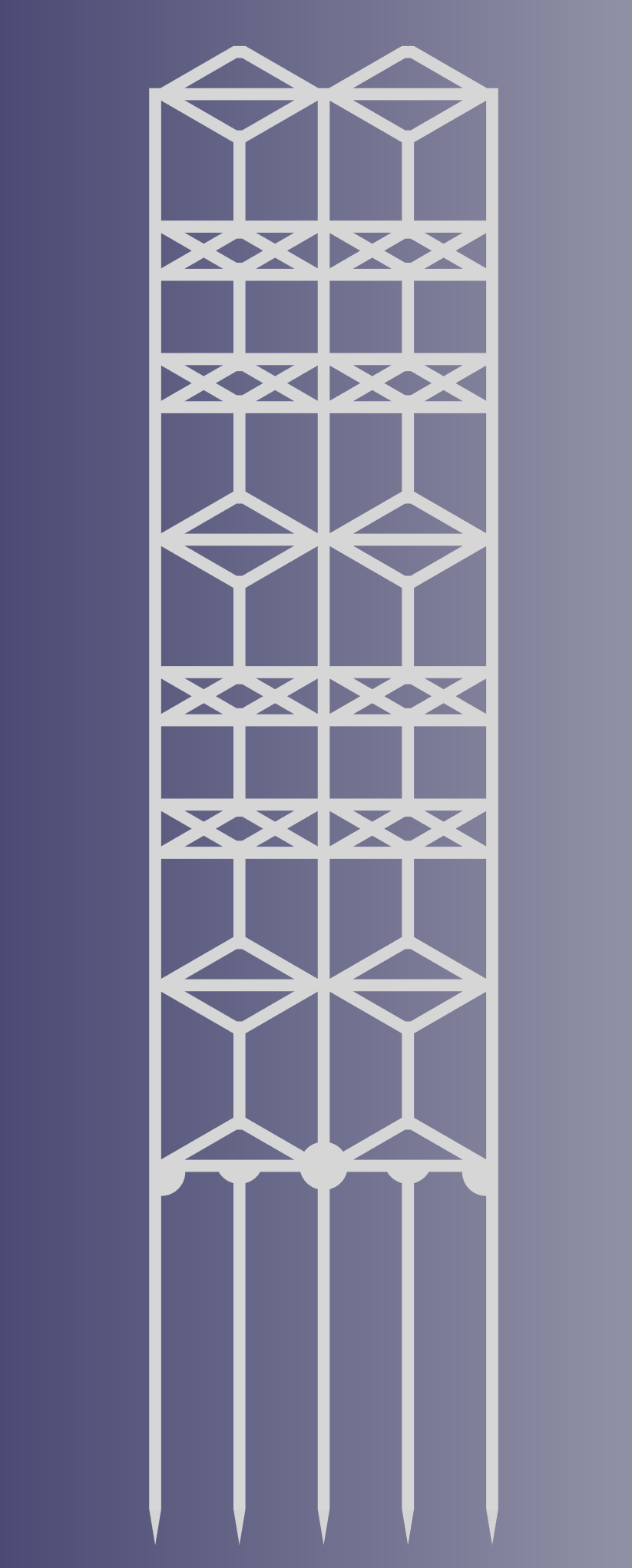 Tiling Trellis with FreeCAD Project Source