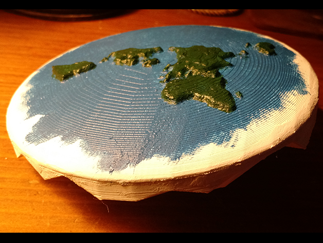 Flat Earth Globe
