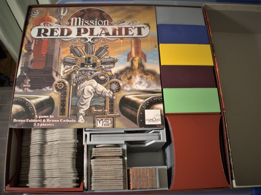 Mission Red Planet (1st Edition) Box Organizer