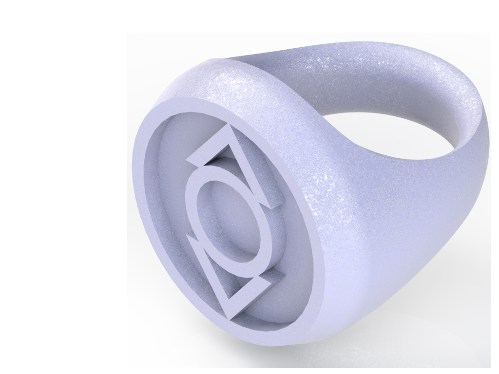 Indigo Lantern Ring (Indigo Tribe)