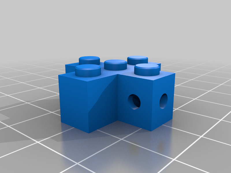 Building block: Key holder plus sign