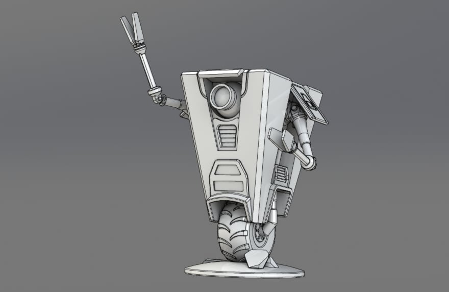 Claptrap from borderlands
