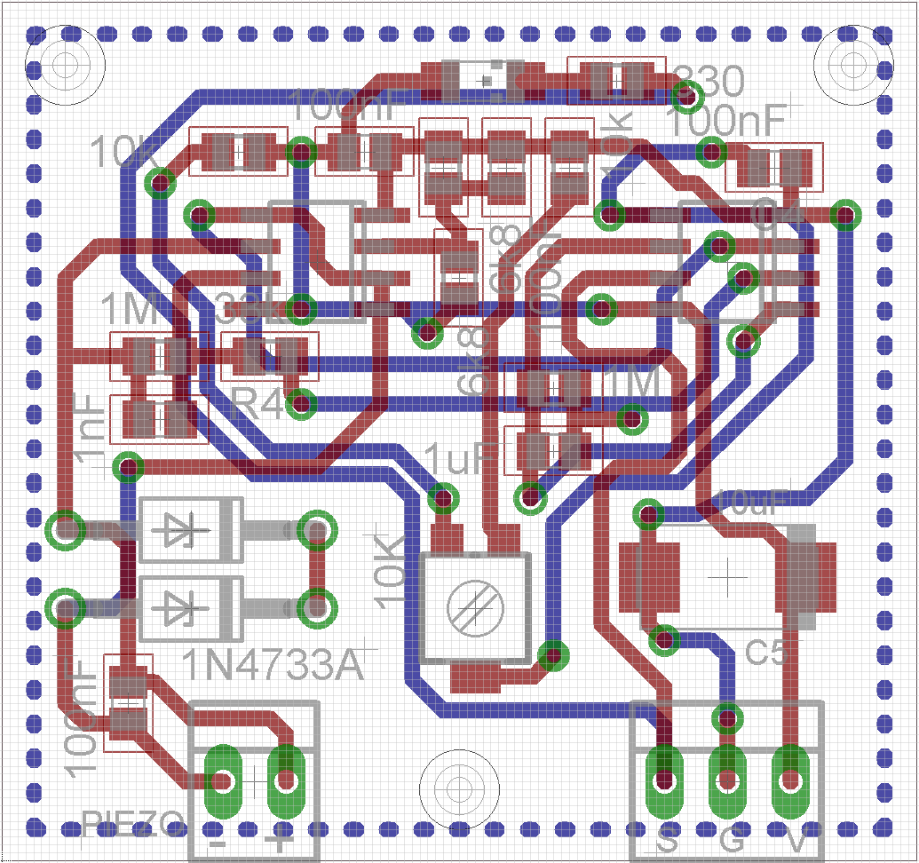 (PCB) Auto bed leveling using piezo discs