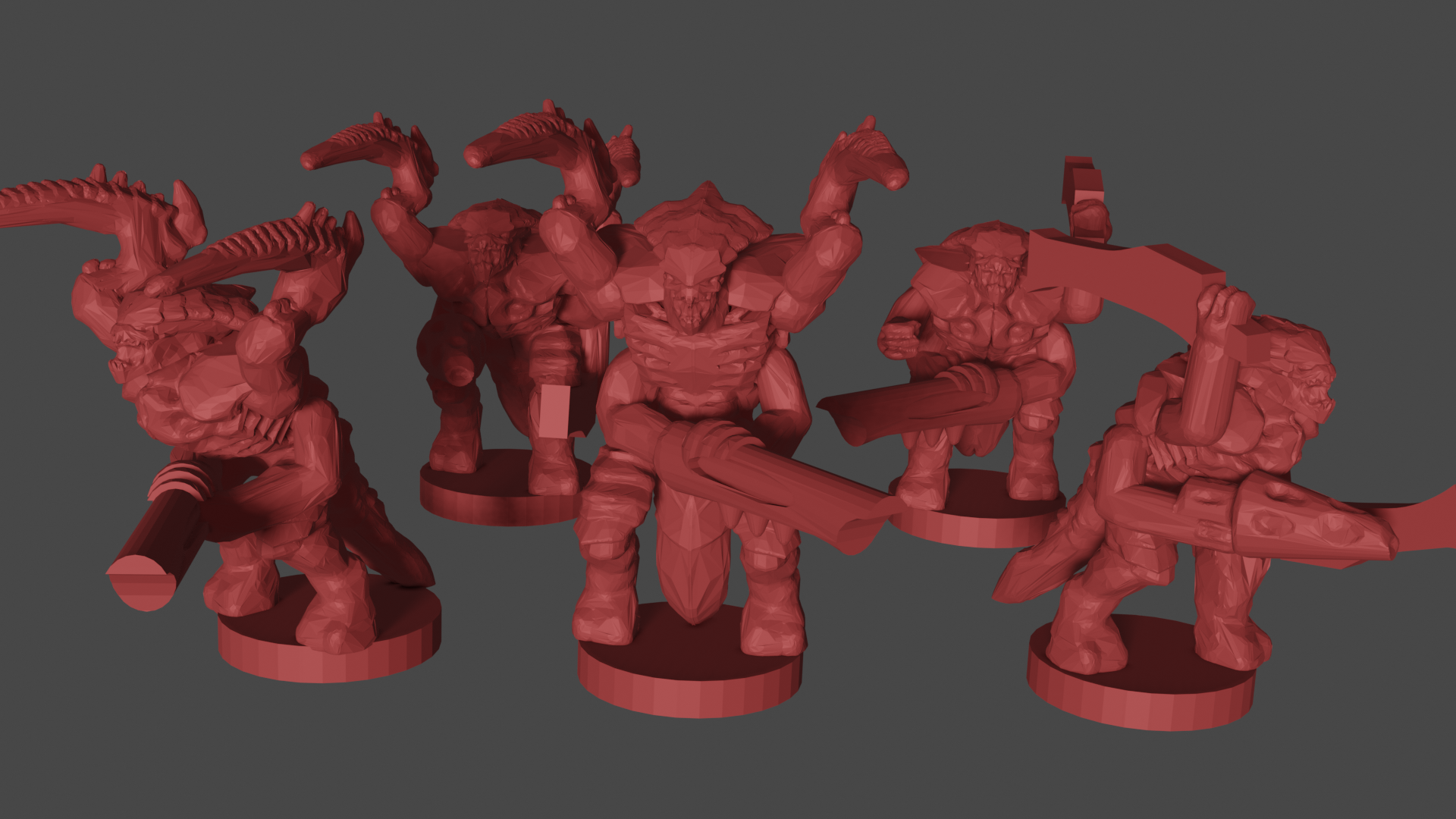 Epic scale (6mm) Space Bug Soldiers