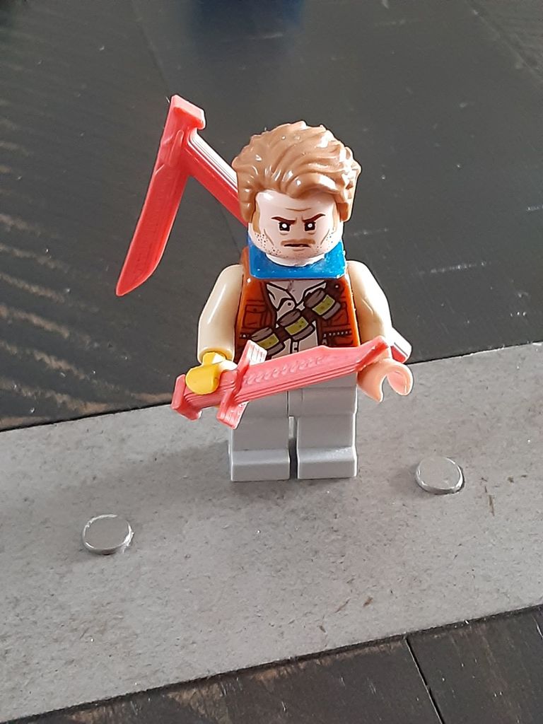 weapons and tools for brick people