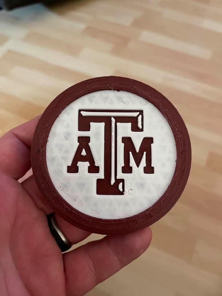 Texas A&M University Coaster